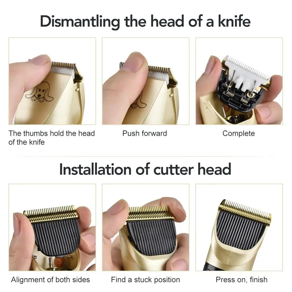 Pet Hair Clipper Set - GLR SHOPPING