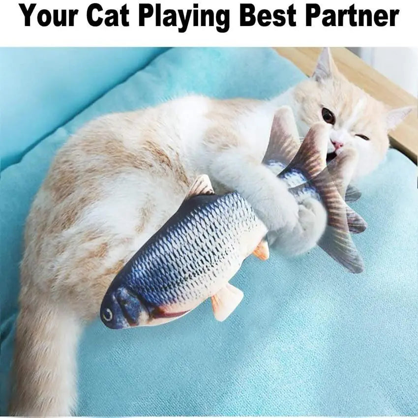 Electric Flipping Fish Toy for Cats - GLR SHOPPING