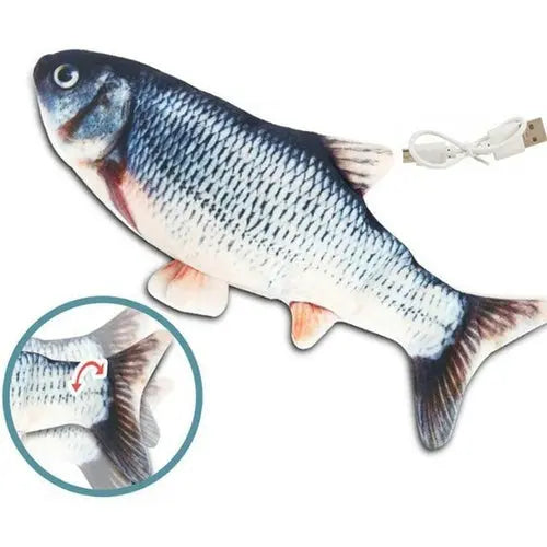 Electric Flipping Fish Toy for Cats - GLR SHOPPING