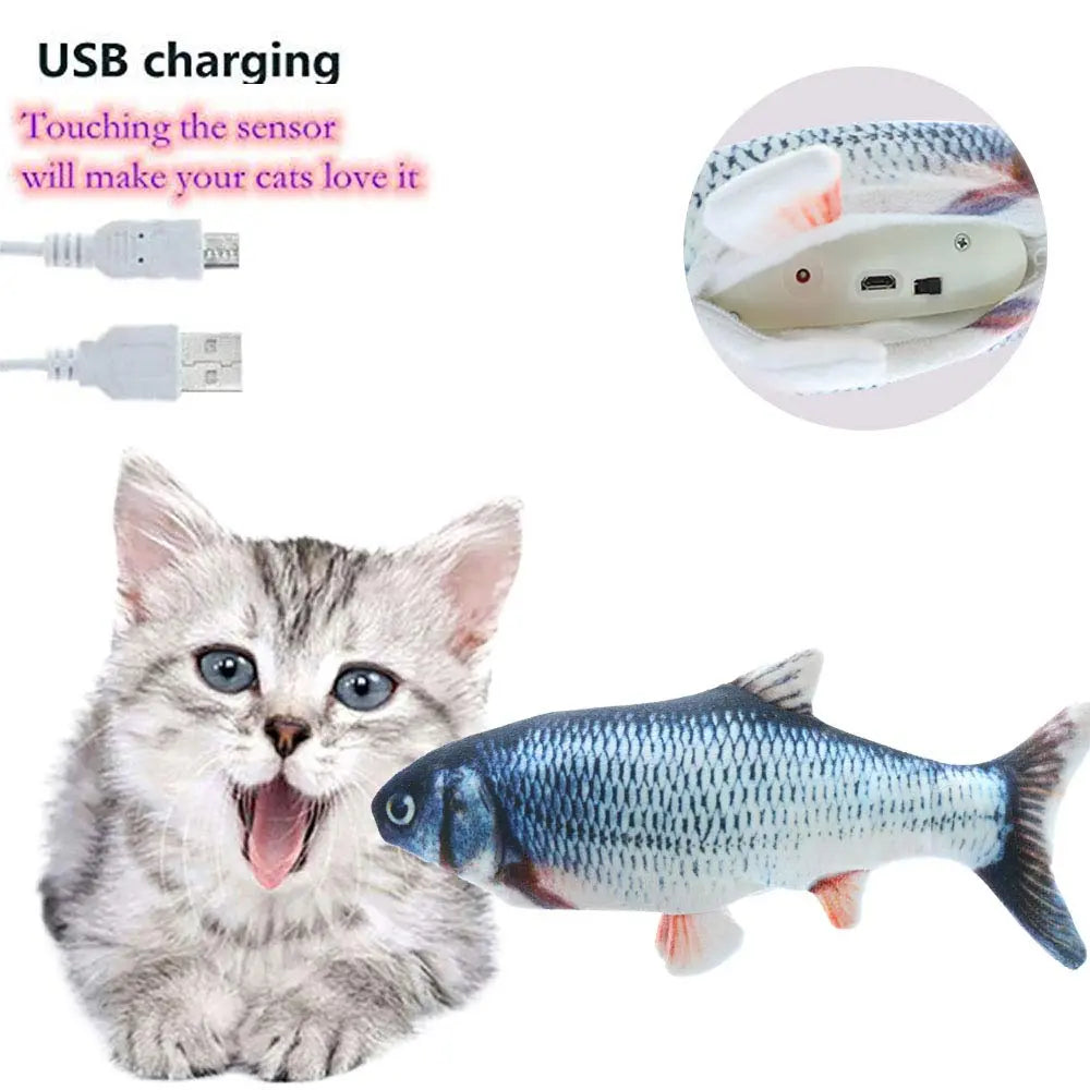 Electric Flipping Fish Toy for Cats - GLR SHOPPING