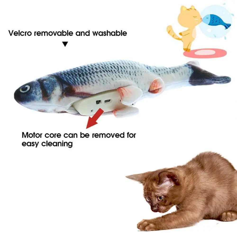Electric Flipping Fish Toy for Cats - GLR SHOPPING