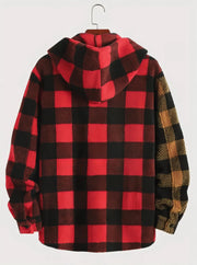 Men's Hooded Warm Long Sleeve Sweatshirt GLR SHOPPING