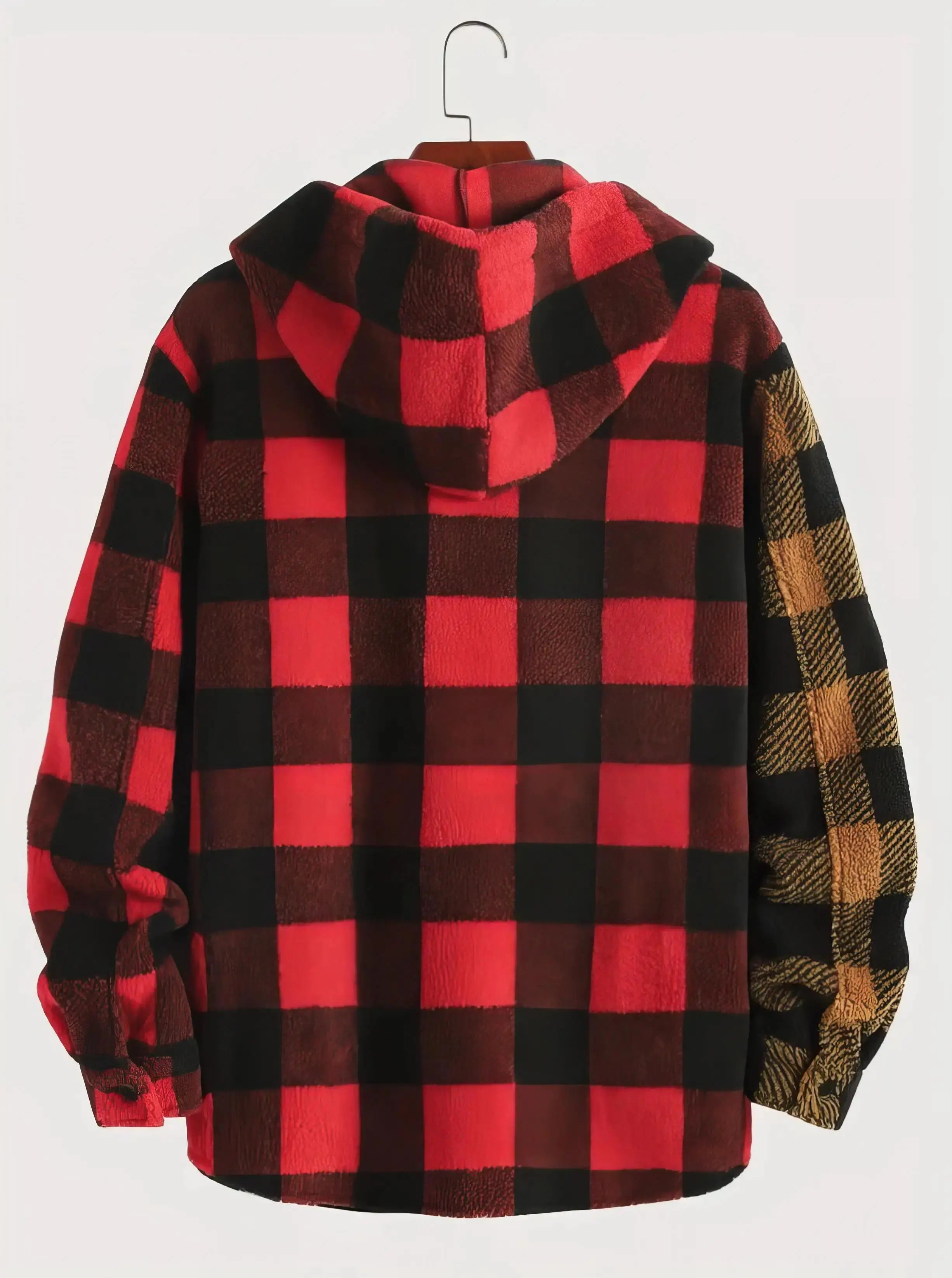 Men's Hooded Warm Long Sleeve Sweatshirt GLR SHOPPING