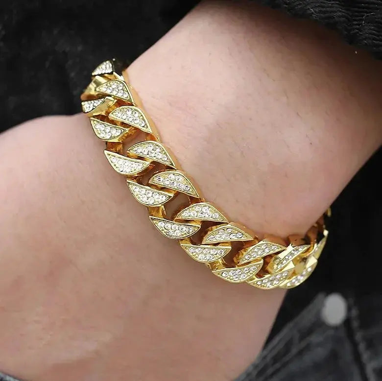 Miami Curb Cuban Chain Bracelet GLR SHOPPING