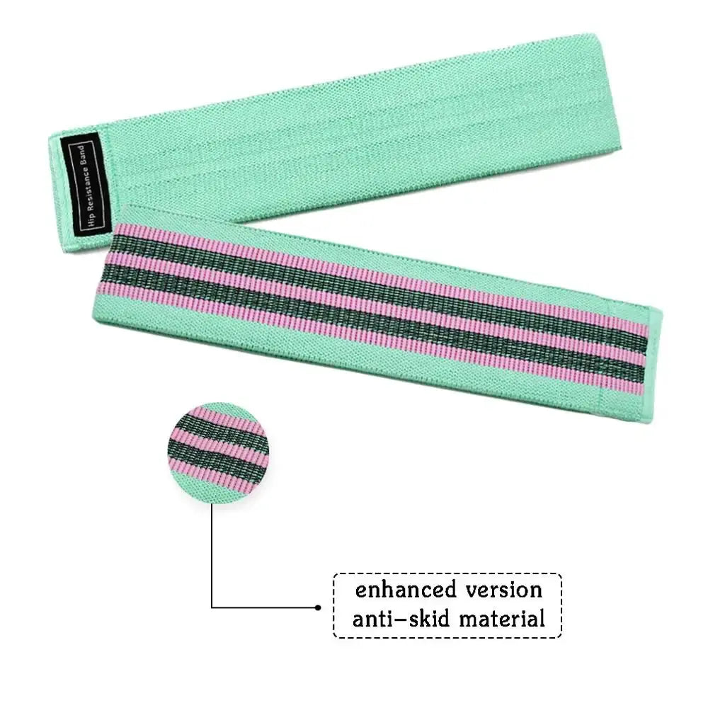 3 Piece Fitness Rubber Bands Resistance Bands GLR SHOPPING