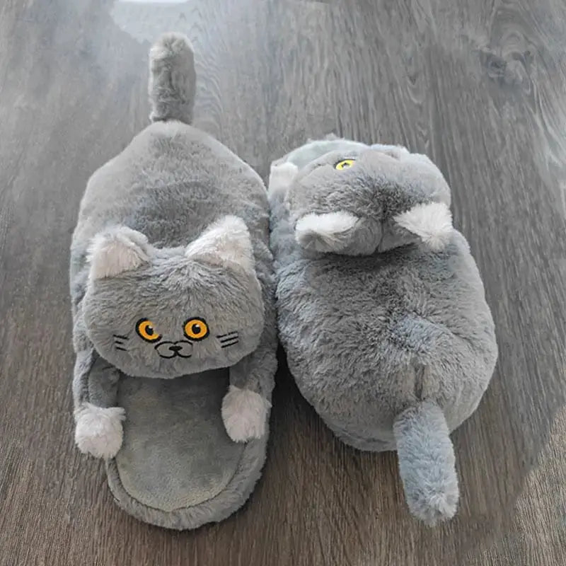 Cuddly Hug Cat Slippers GLR SHOPPING