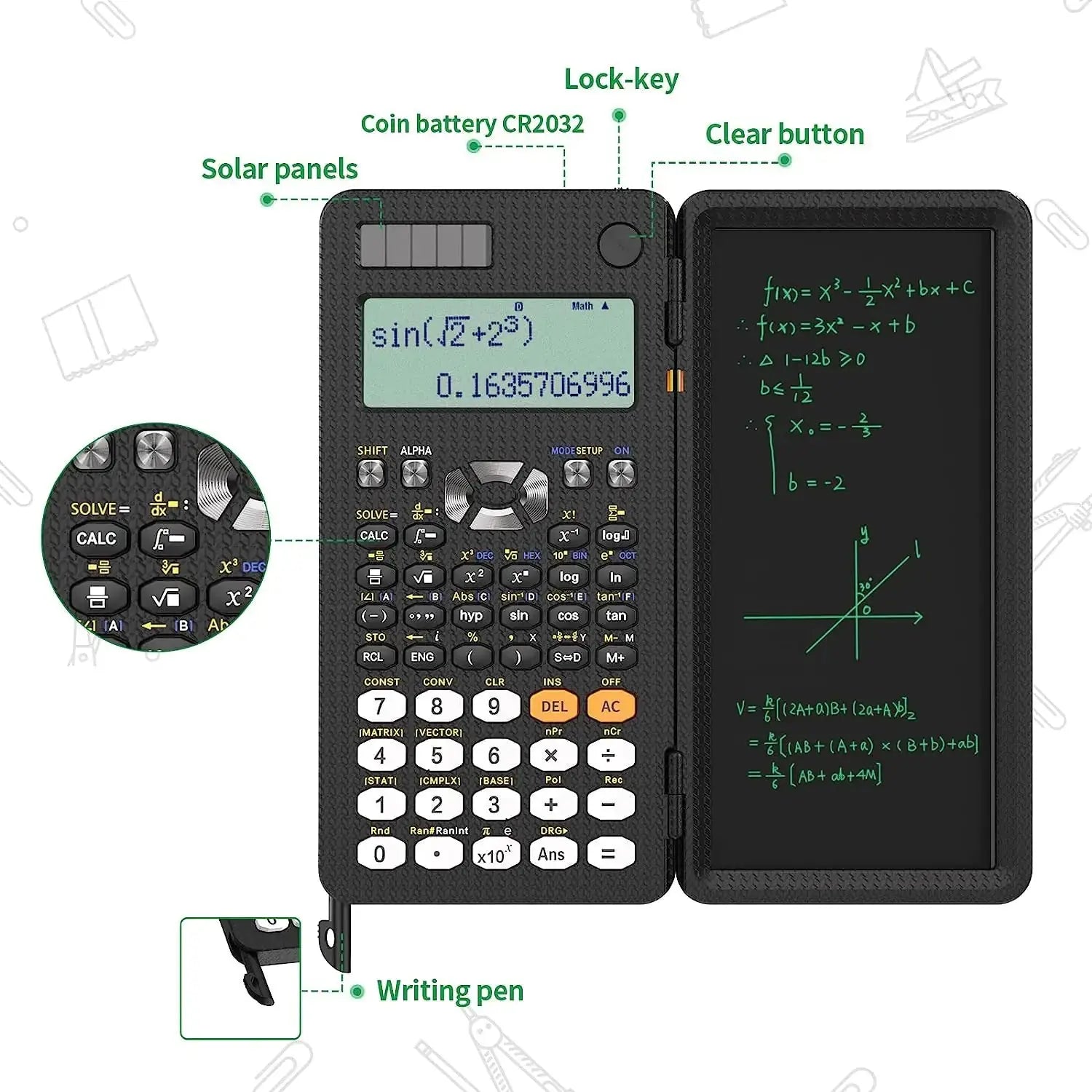 Calculator with Notepad | Scientific GLR SHOPPING