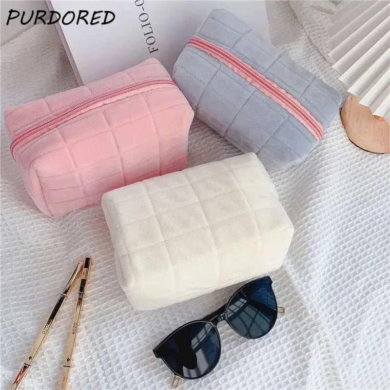 Fur Makeup Bag GLR SHOPPING
