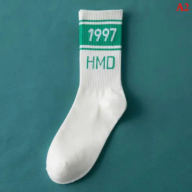 Women Tie-dye Middle Tube Socks GLR SHOPPING