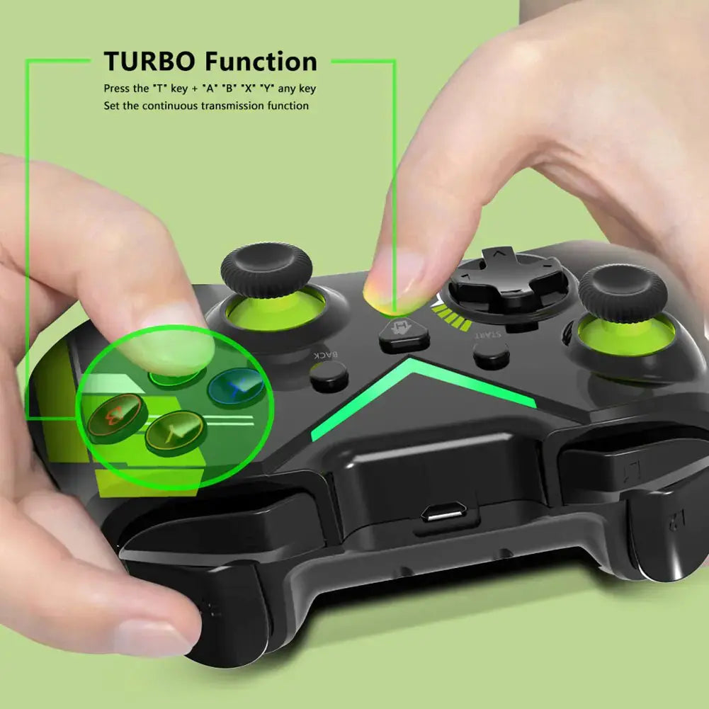 Wireless Dual Vibration Game Handle GLR SHOPPING