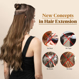 Synthetic Wave Hair Extensions