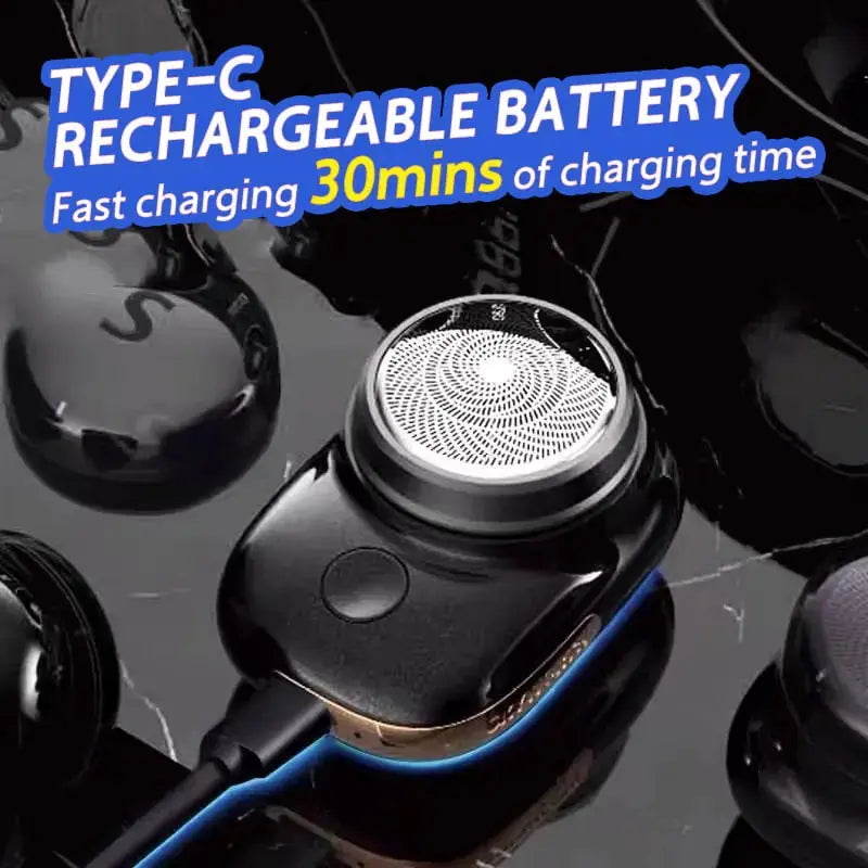 Pocket-Sized Electric Travel Shaver GLR SHOPPING