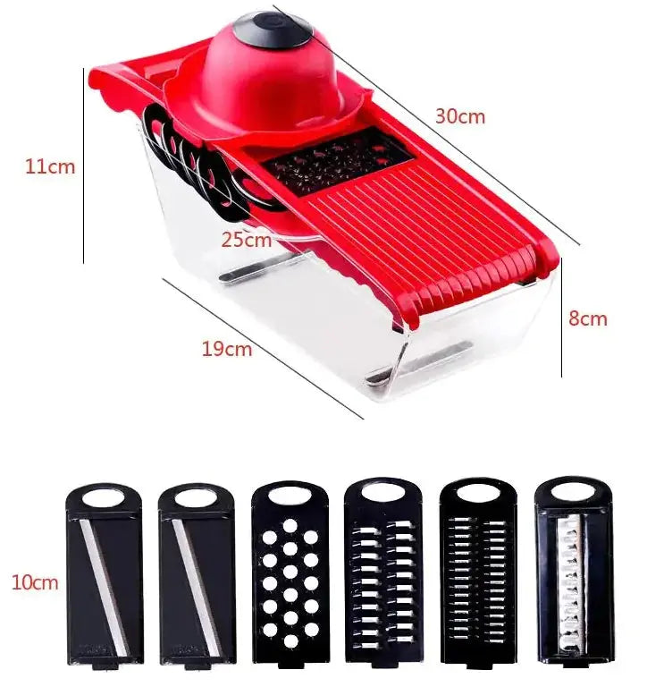 Multifunction Kitchen Slicer 6 Blades GLR SHOPPING