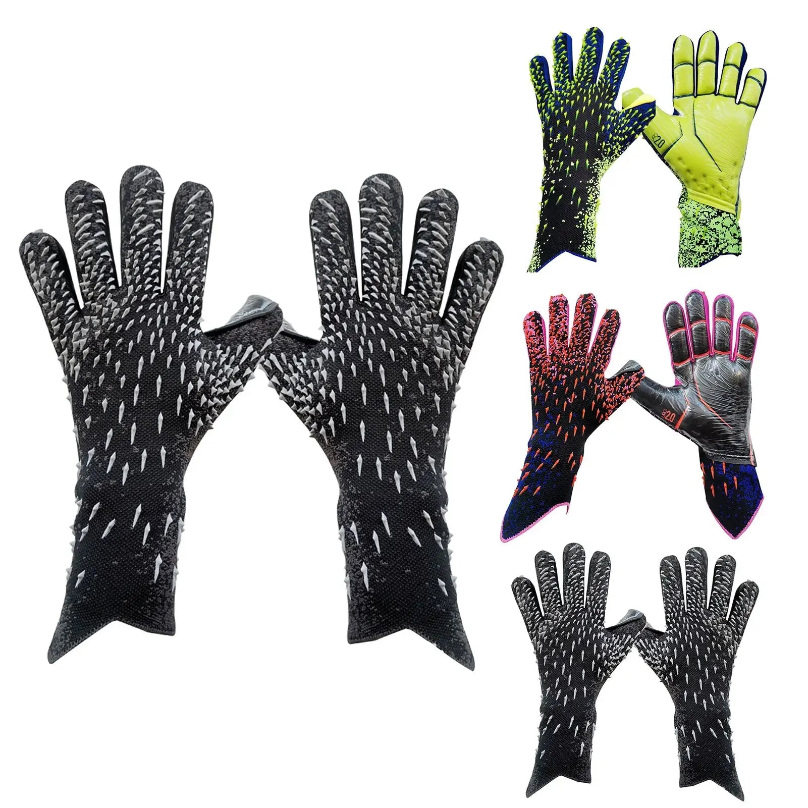 Soccer Goalkeeper Latex Gloves GLR SHOPPING