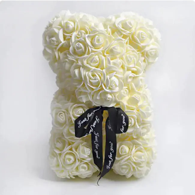 Rose Bear Teddy - Valentine's Day PE Foam Rose Bear GLR SHOPPING