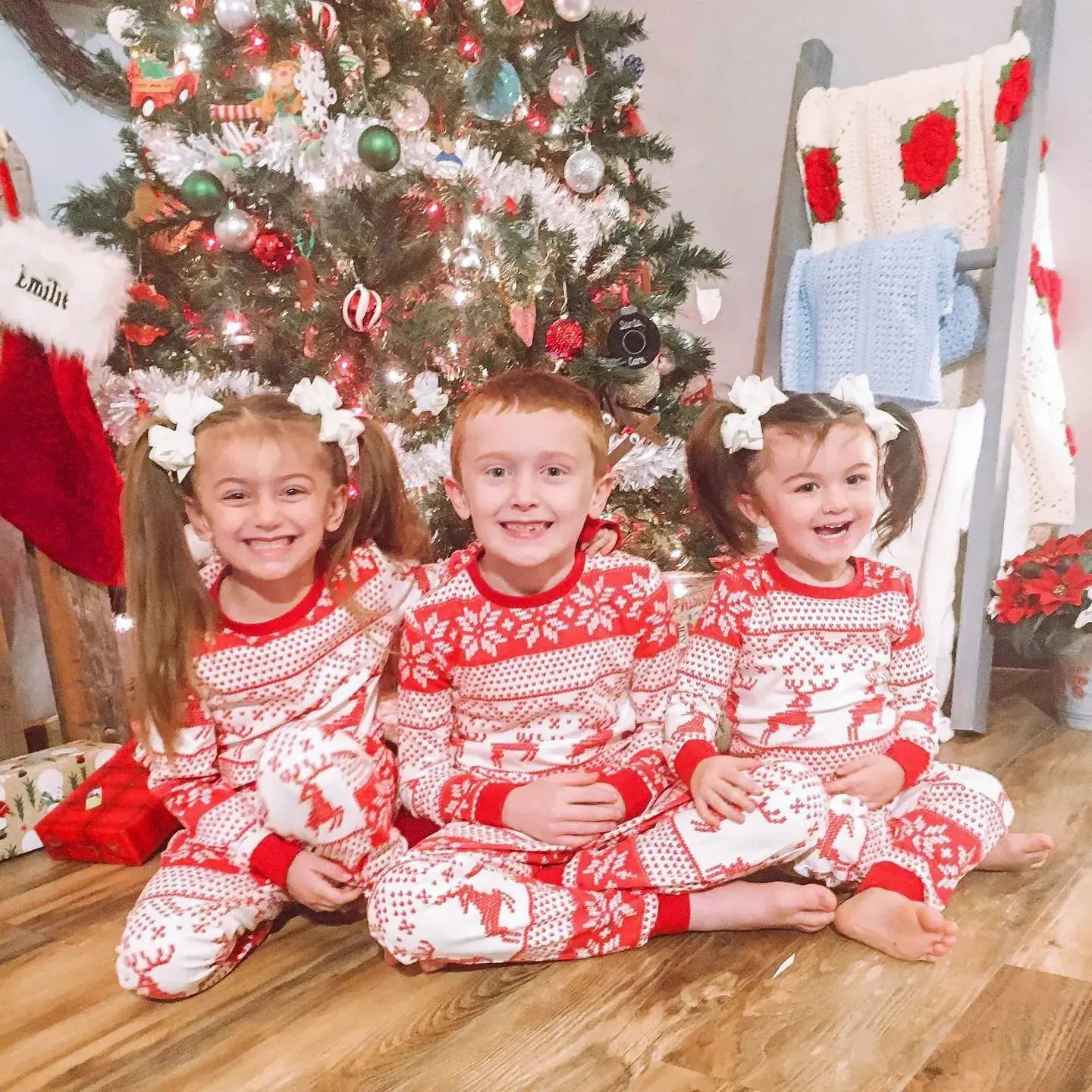 Christmas Pajamas Fall Family Set GLR SHOPPING