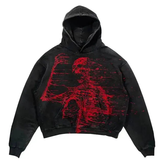 Punk Wind Ninja Printed Hoodies GLR SHOPPING