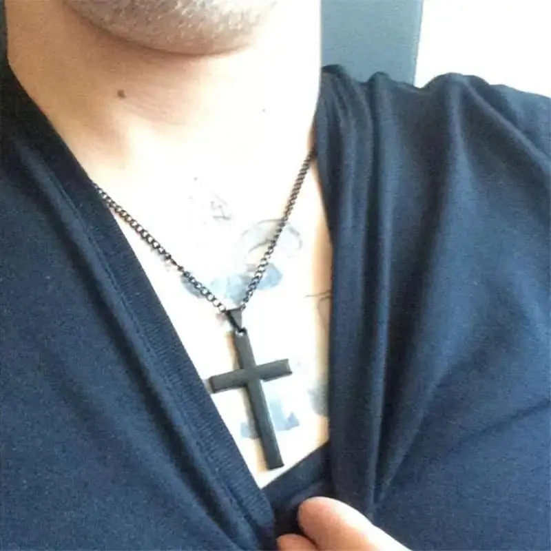Gothic Cross Pendant Necklace GLR SHOPPING