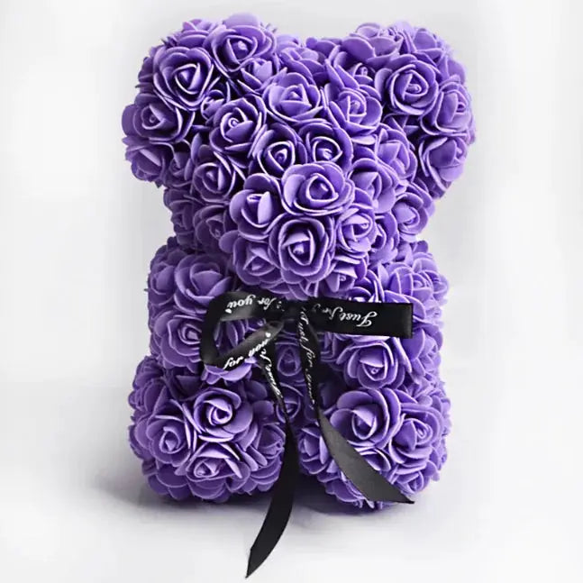 Rose Bear Teddy - Valentine's Day PE Foam Rose Bear GLR SHOPPING