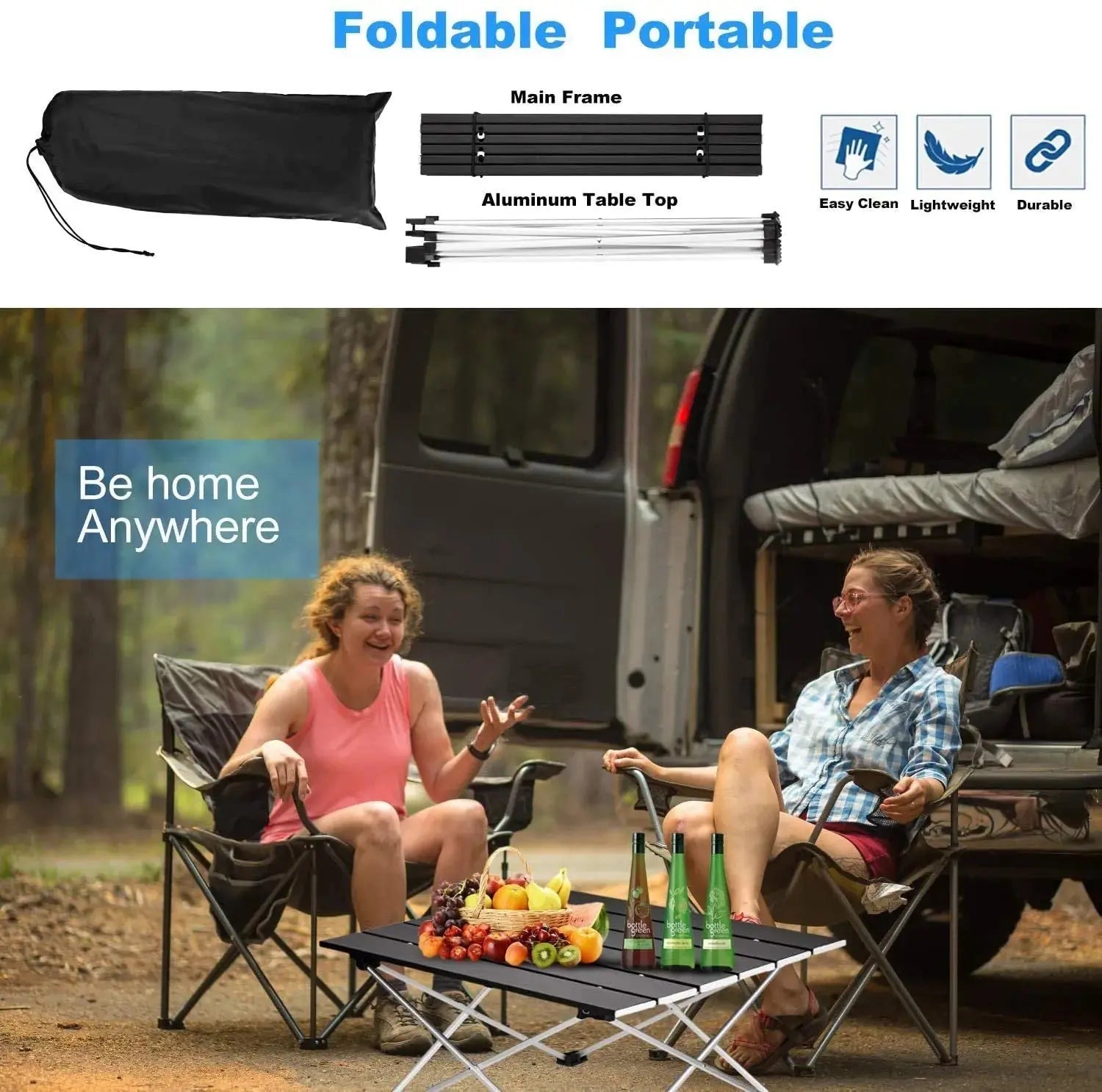 Ultralight Portable Folding Camping Table GLR SHOPPING
