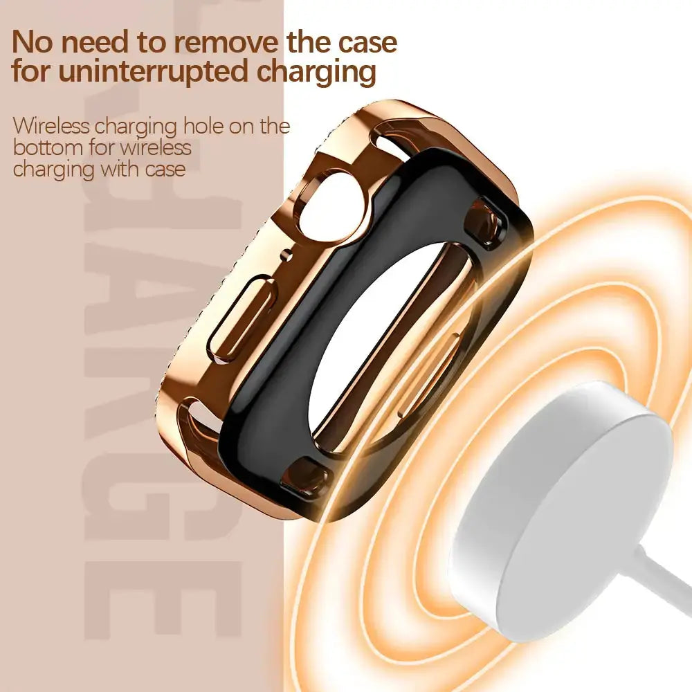 Bling Glass + Cover for Apple Watch Case GLR SHOPPING