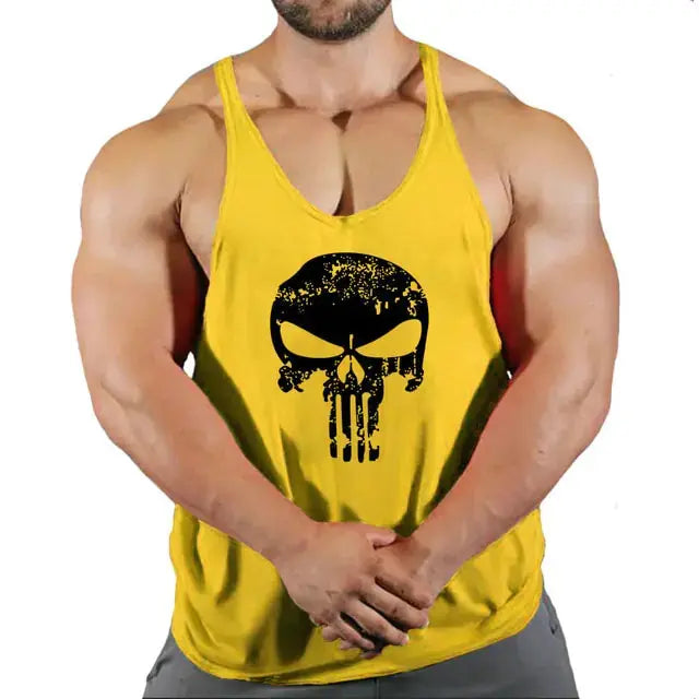 Bodybuilding Suspenders Shirt for Men - GLR SHOPPING