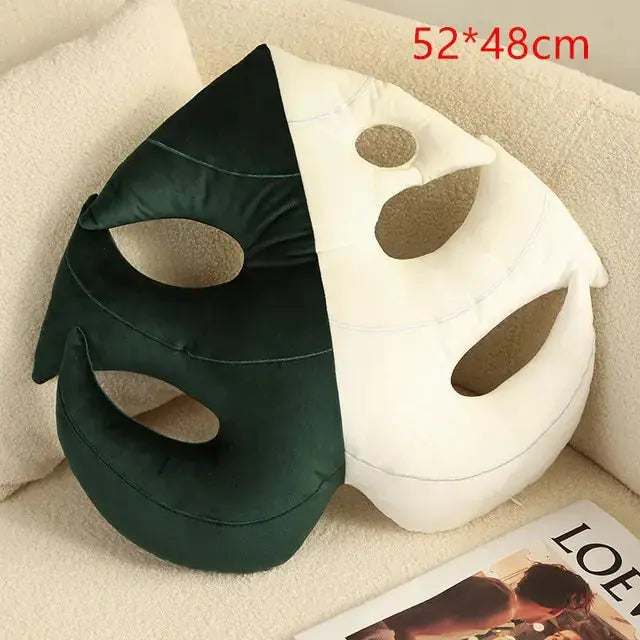 Green Leaf Plush Pillows GLR SHOPPING