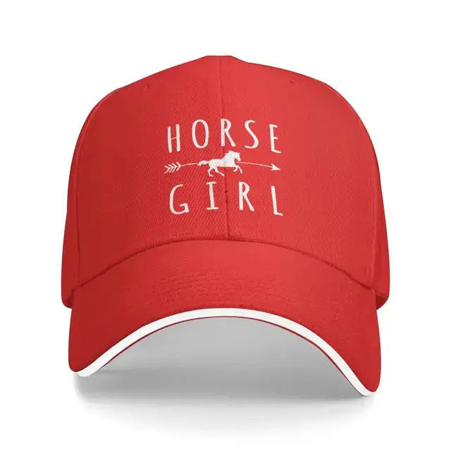 Horse Girl Riders Racer Cap GLR SHOPPING