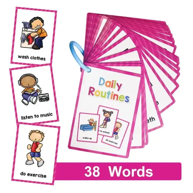 English Words Learning Flashcards GLR SHOPPING