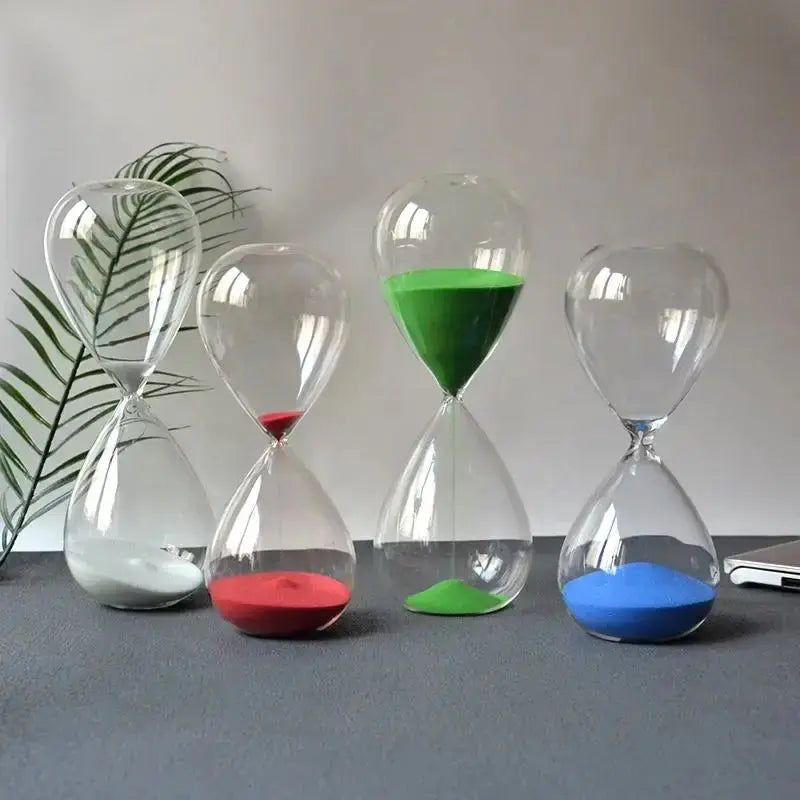 Modern Colored Sand Hourglass Decorative Timer GLR SHOPPING