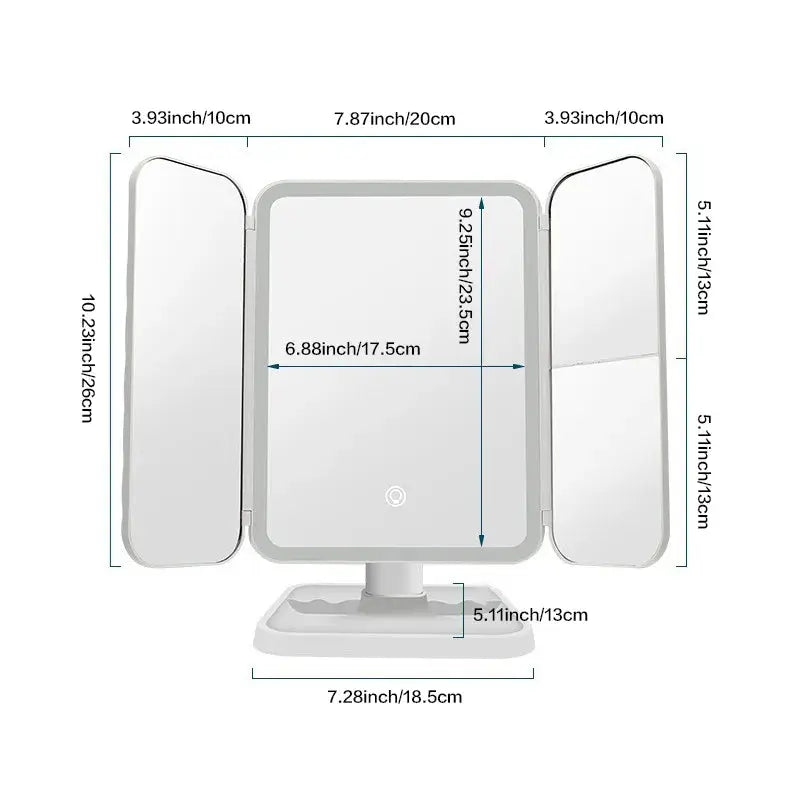 Smart Tri Led Makeup Mirror GLR SHOPPING