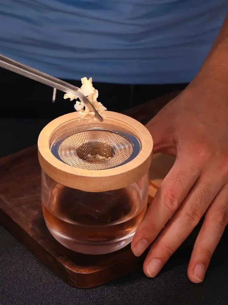 Cocktail Smoker with Wood Shavings GLR SHOPPING