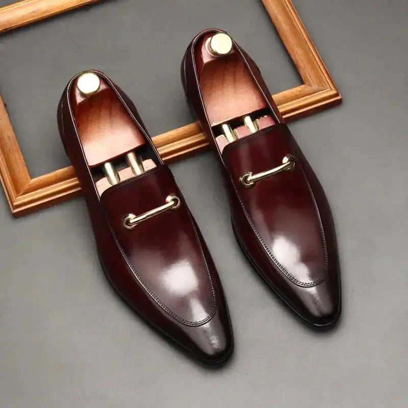 Leather Loafers for Men GLR SHOPPING