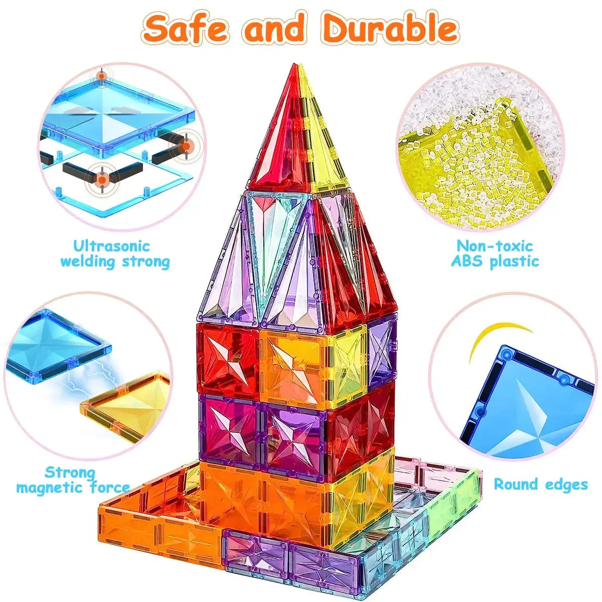Magnetic Blocks Toys For Kids GLR SHOPPING