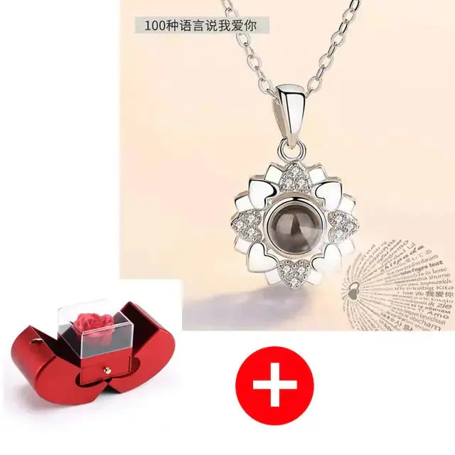 Eternal Flower Apple Jewelry Box GLR SHOPPING