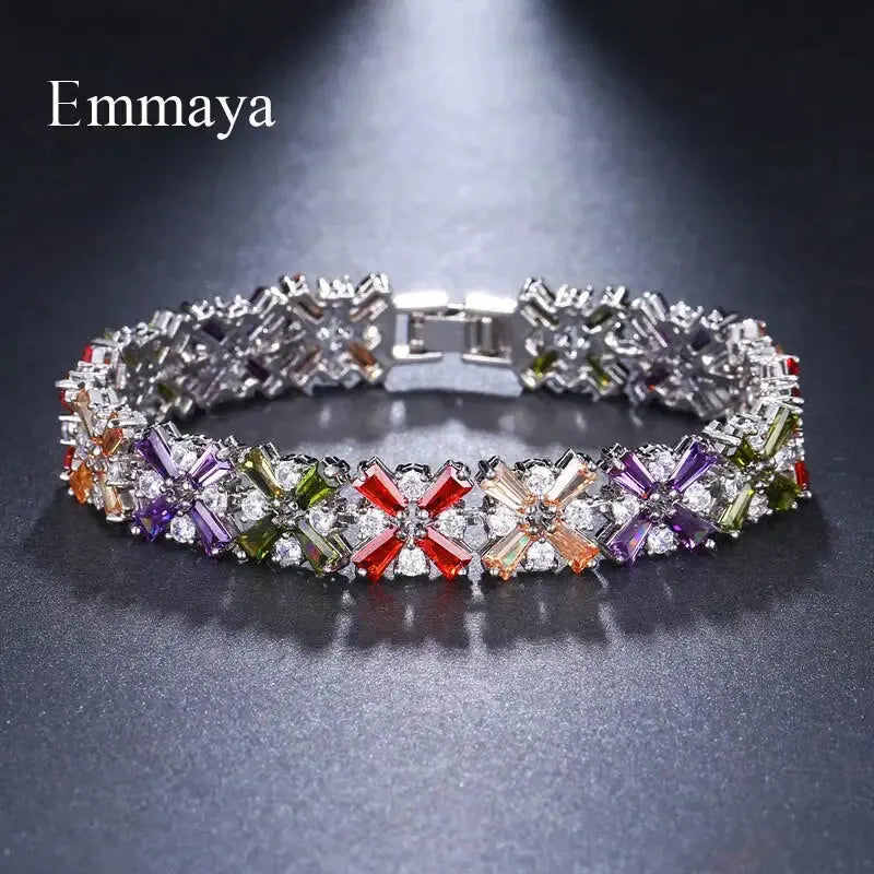 Luxury Crystal Charm Bracelets for Women GLR SHOPPING