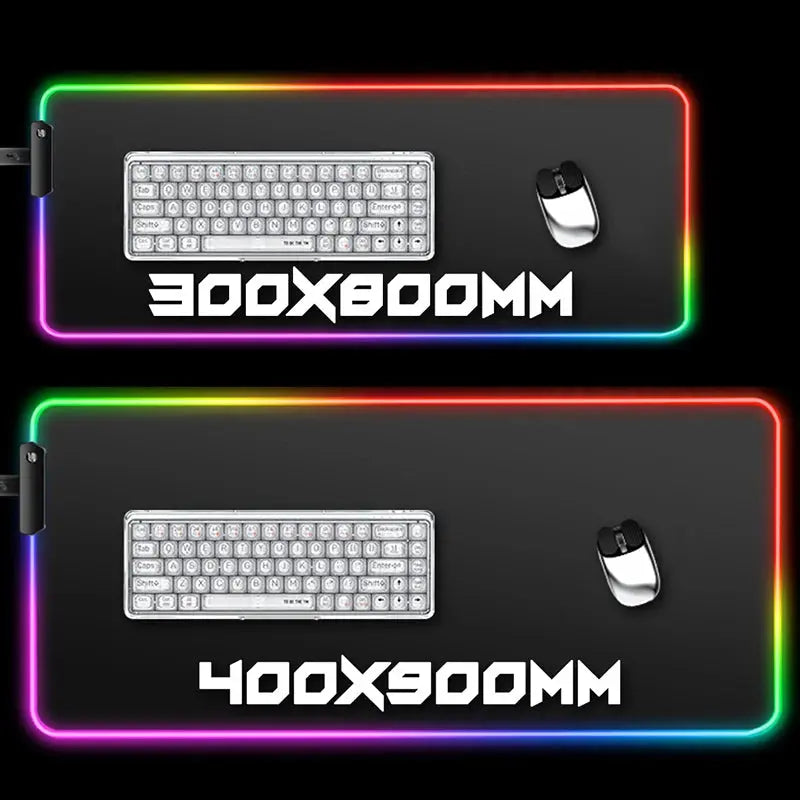 Luminous LED Lighting Mouse Pad GLR SHOPPING