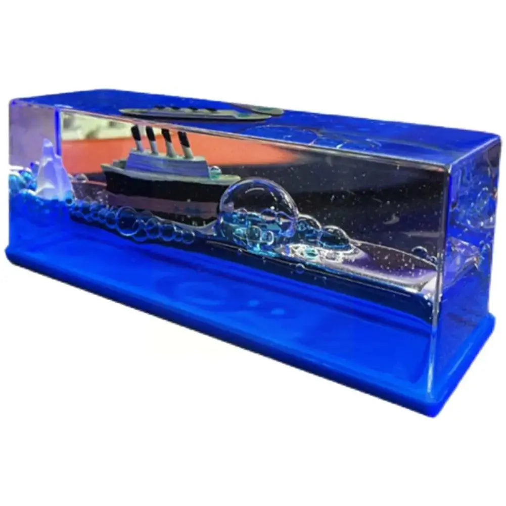 Ship Fluid Drift Bottle Home Decoration GLR SHOPPING