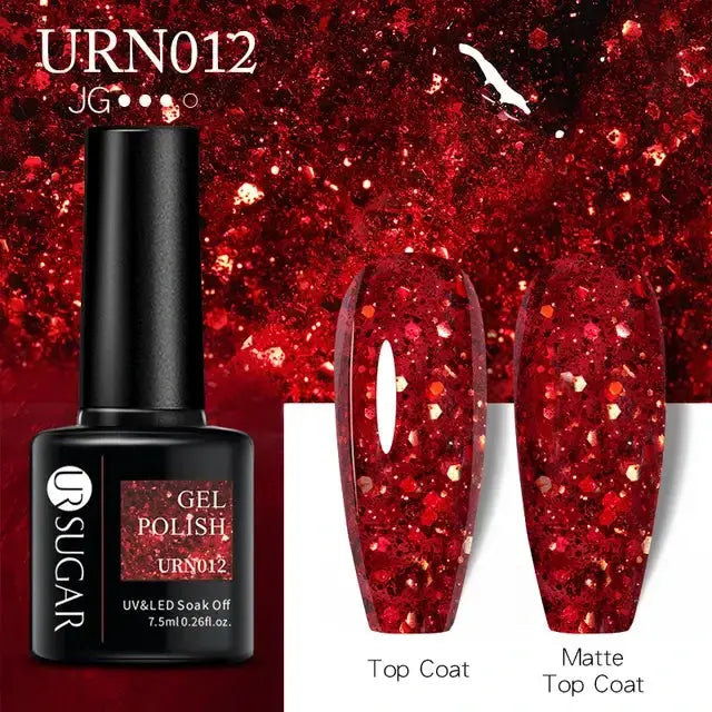 Glitter Gel Nail Polish GLR SHOPPING