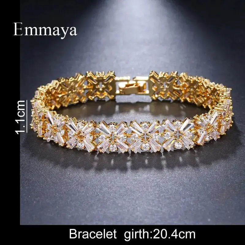 Luxury Crystal Charm Bracelets for Women GLR SHOPPING
