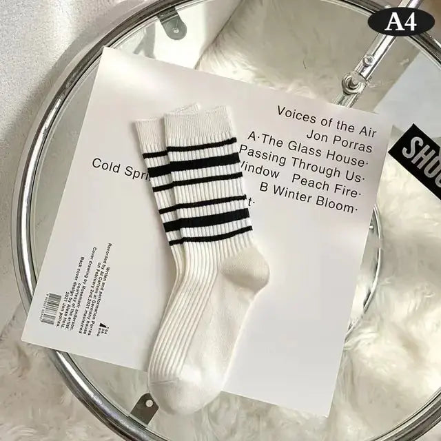 Women Tie-dye Middle Tube Socks GLR SHOPPING
