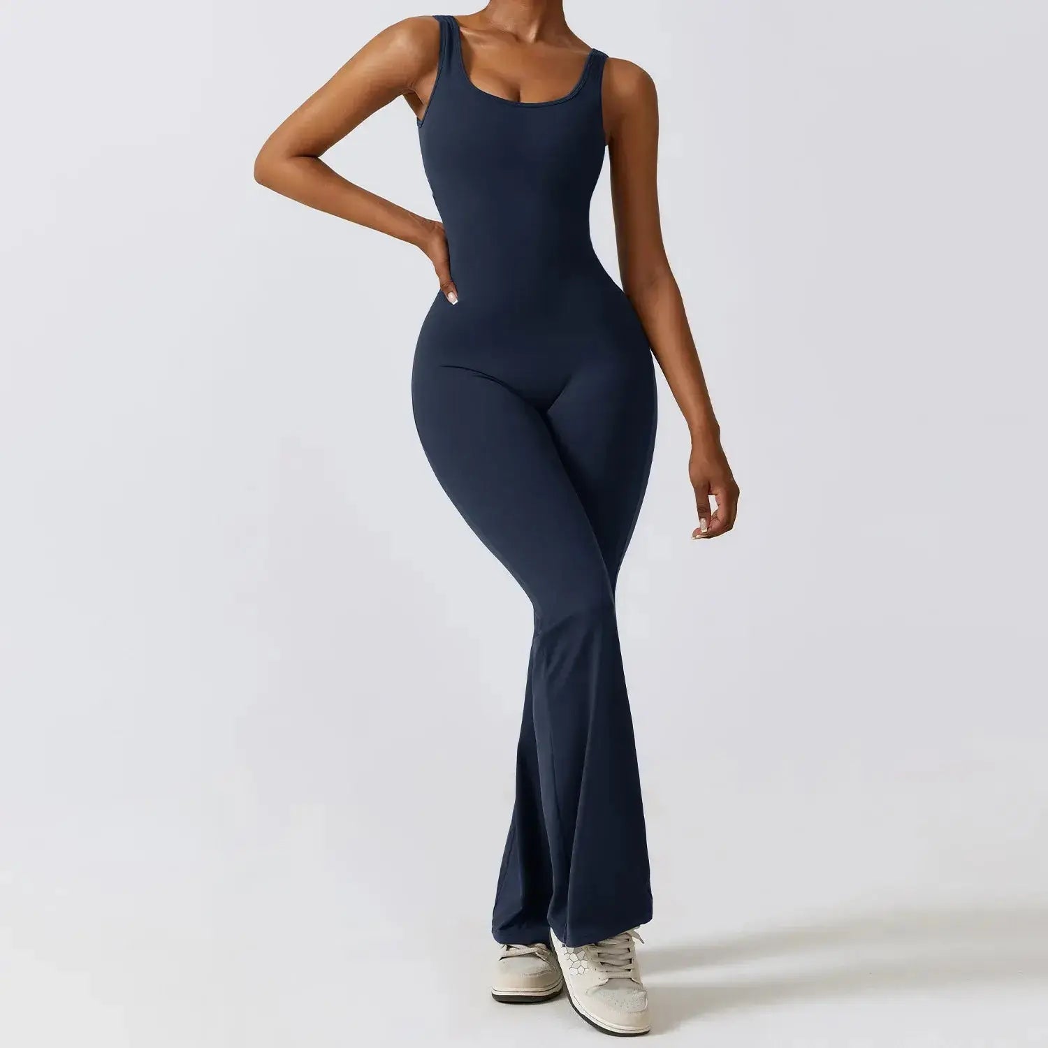 Sexy Push Up Flare Jumpsuit GLR SHOPPING