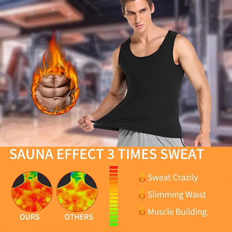 Thermal Compression Sauna Sweat Vest GLR SHOPPING