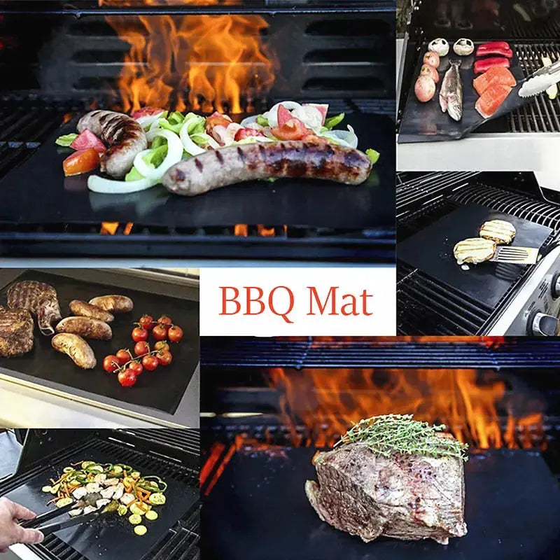 Heat-Resistant BBQ Baking Mat Set GLR SHOPPING