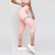 NORMOV New Hotsale Women Gold Print Leggings No Transparent Exercise Fitness Leggings Push Up Workout Female Pants GLR SHOPPING