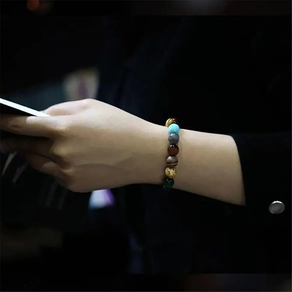 Eight Planets Natural Stone Bracelet GLR SHOPPING