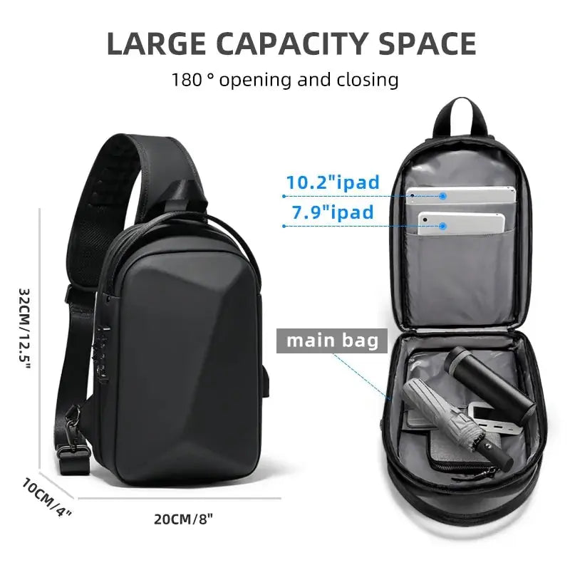 Anti-theft Men's Shoulder Bag GLR SHOPPING