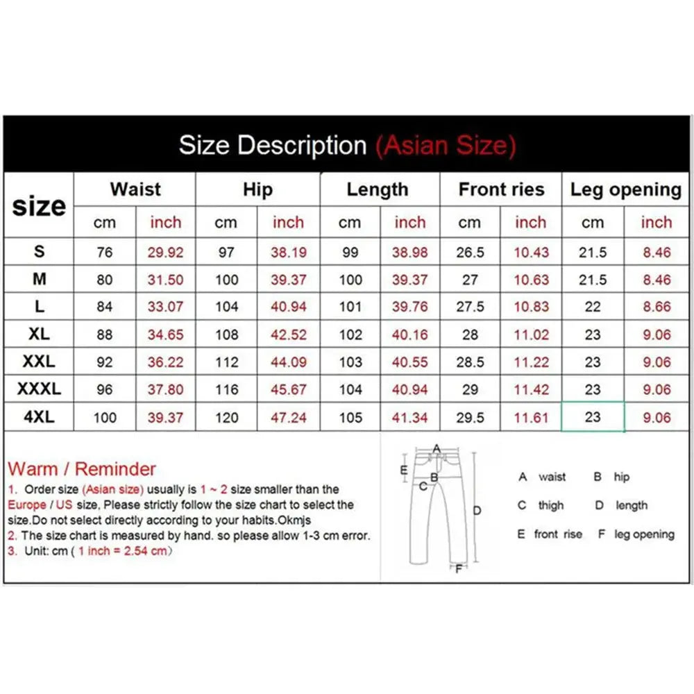 Men Skinny Jeans Pants GLR SHOPPING