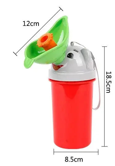 Kids Wall-Mounted Frog Potty GLR SHOPPING