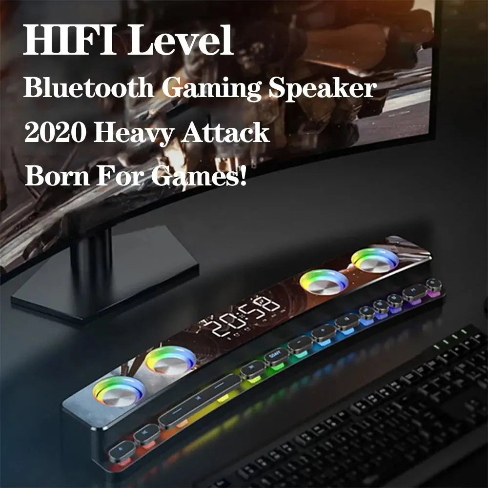 LED bluetooth sound box Speaker Wireless Game Speaker GLR SHOPPING